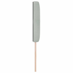vidaXL LED Headboard with LED Light Strips Light Grey 80 cm Velvet