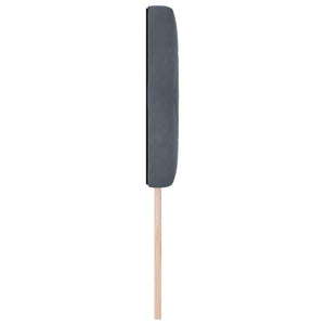 vidaXL LED Headboard with LED Strips Dark Grey 80 cm Velvet