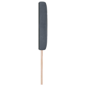 vidaXL LED Headboard with LED Light Strips Dark Grey 180 cm Velvet