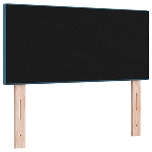 LED Kopfteil Blau 90 cm Samt