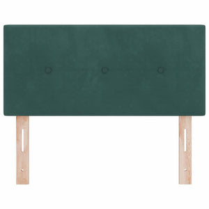LED Kopfteil Grün 100 cm Samt