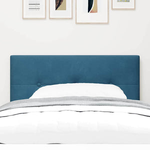 LED Kopfteil Blau Samt 100 cm