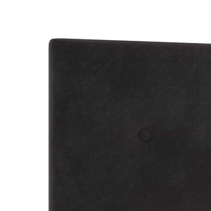 vidaXL LED Headboard with LED Strips Black 180 cm Velvet