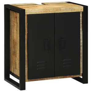 vidaXL 4-Piece Bathroom Furniture Set Brown Solid Reclaimed Wood