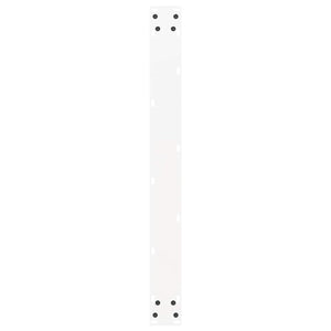 vidaXL Dining Table Legs U-shaped 3 pcs. White 90x(72-73) cm Steel