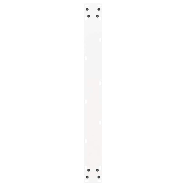 vidaXL Dining Table Legs U-shaped 3 pcs. White 90x(72-73) cm Steel