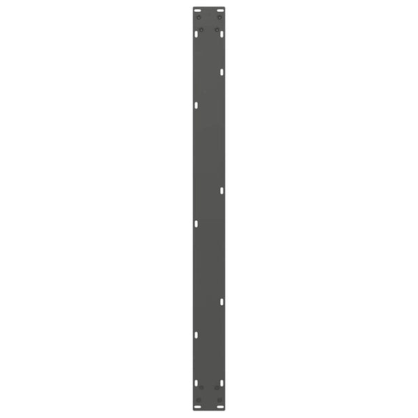 vidaXL Dining Table Legs U-Shape 3 pcs Anthracite 100x(72-73) cm Steel