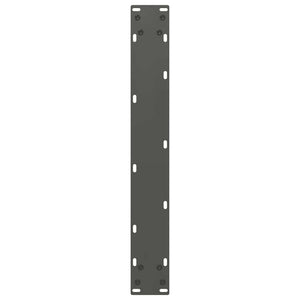 vidaXL Bar Table Legs U-shaped 2 pcs Anthracite 60x(90-91) cm Steel