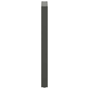 vidaXL Bar Table Legs U-shaped 2 pcs. Anthracite 40x(100-101) cm Steel