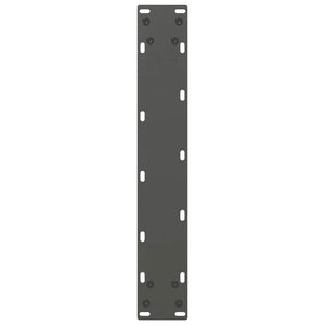 vidaXL Bar Table Legs U-shaped 2 pcs Anthracite 50x(110-111) cm Steel