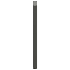 vidaXL Bar Table Legs U-Shape 2 pcs. Anthracite 60x(110-111) cm Steel