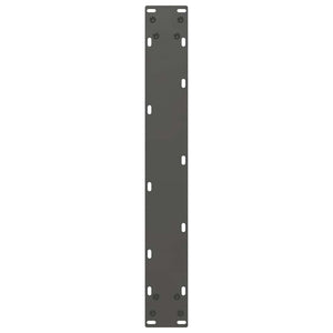 vidaXL Bar Table Legs U-Shape 2 pcs. Anthracite 60x(110-111) cm Steel