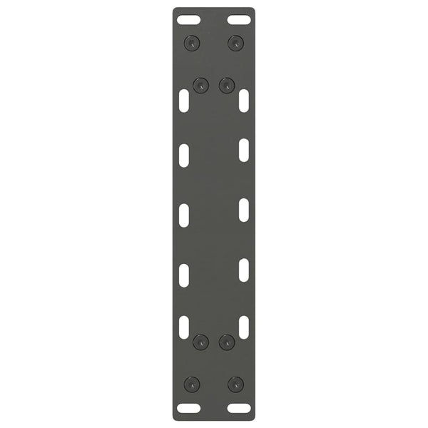 vidaXL Coffee Table Legs Anthracite 2 pcs. 30x(30-31) cm Steel