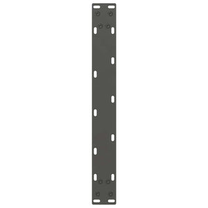 vidaXL Coffee Table Legs Anthracite 2 pcs. 50x(30-31) cm Steel