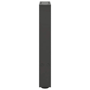 vidaXL Coffee Table Legs Anthracite 2 pcs. 28x(42-43) cm Steel