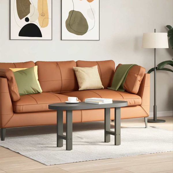 vidaXL Coffee Table Legs Anthracite 2 pcs. 38x(42-43) cm Steel