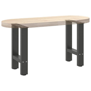 vidaXL Coffee Table Legs Anthracite 2 pcs. 38x(42-43) cm Steel