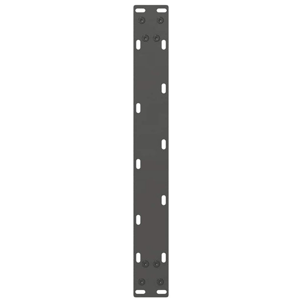 vidaXL Coffee Table Legs Anthracite 2 pcs. 60x(42-43) cm Steel