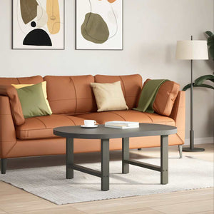 vidaXL Coffee Table Legs Anthracite 2 pcs. 70x(42-43) cm Steel