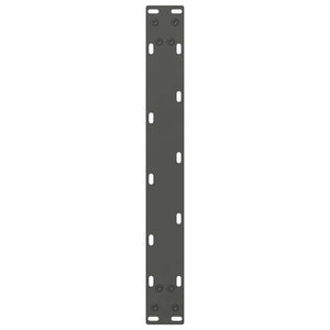 vidaXL Coffee Table Legs Anthracite 2 pcs. 70x(42-43) cm Steel