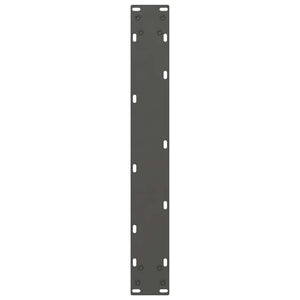 vidaXL Bar Table Legs Anthracite 2 pcs. 60x(90-91) cm Steel