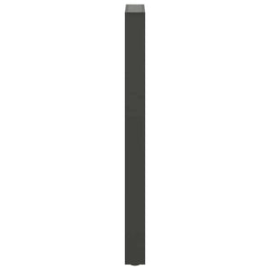 vidaXL Bar Table Legs Anthracite 2 pcs. 50x(100-101) cm Steel