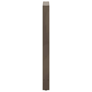 Bartischbeine aus Stahl, 60x100/101 cm, 2er Set