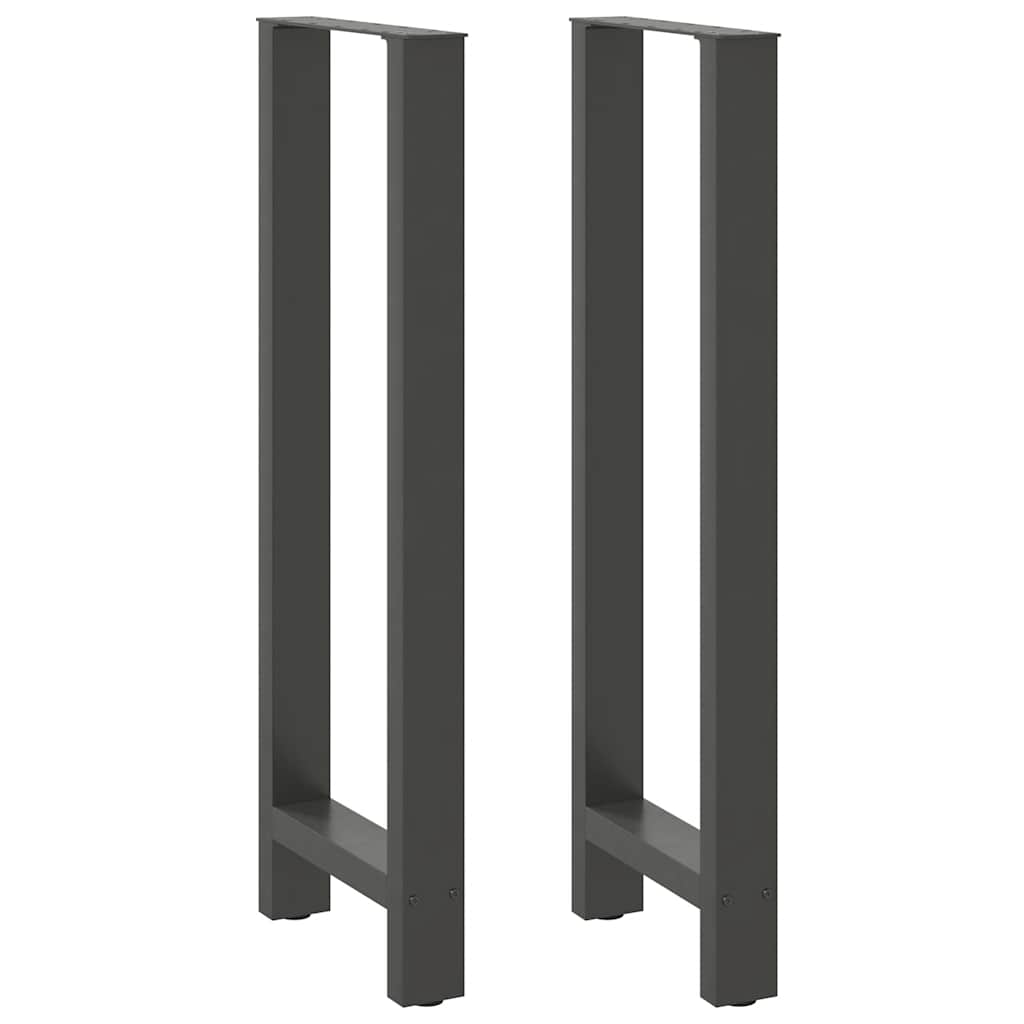 Bartischbeine Anthrazit 40x110 cm, 2er Set