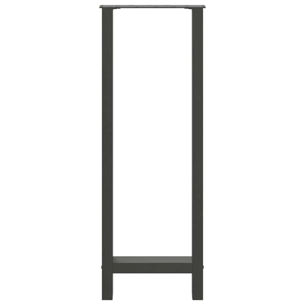 Bartischbeine Anthrazit 40x110 cm, 2er Set