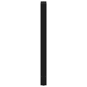 Bartischbeine Schwarz 50x110 cm, 2er Set