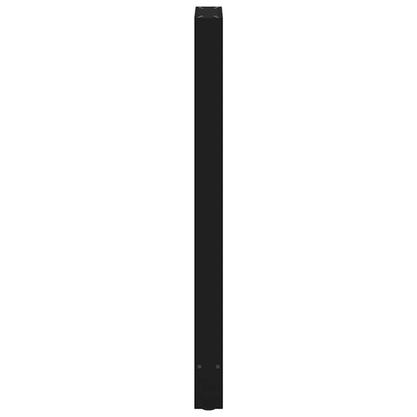 Bartischbeine Schwarz 50x110 cm, 2er Set