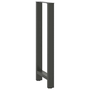 Bartischbeine Anthrazit 50x110 cm, 2er Set