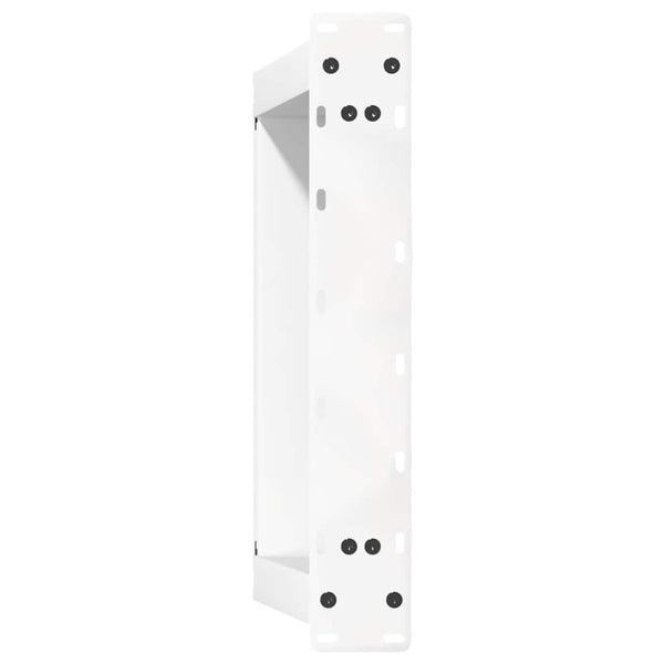 vidaXL Coffee Table Legs U-shaped 2 pcs White 70x(42-43) cm Steel