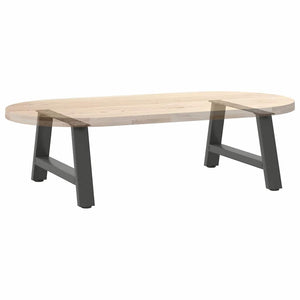 vidaXL Coffee Table Legs A-frame 2 pcs. Anthracite 60x(30-31) cm Steel