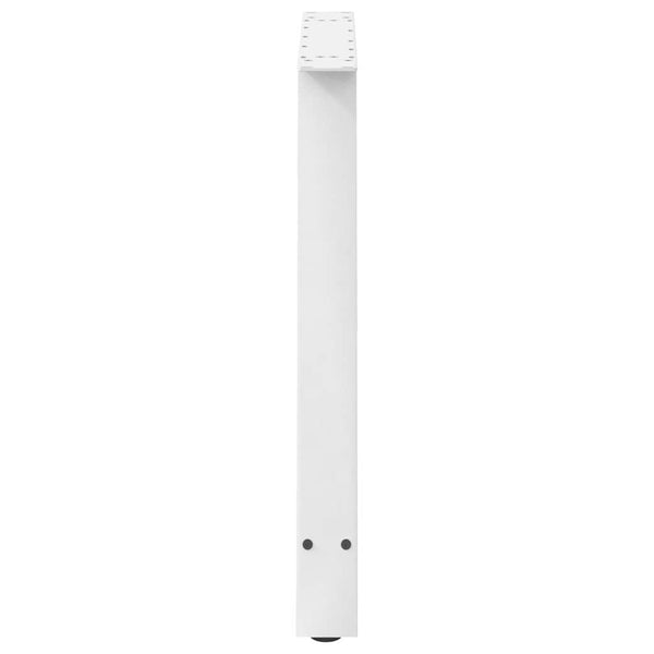 vidaXL Dining Table Legs A-shape 2 pcs White 90x(72-73) cm Steel