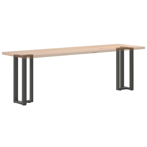 vidaXL Console Table Legs T-Shaped 2 pcs. Anthracite 38x25x(72-73)cm Steel