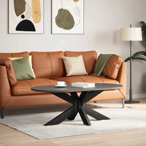 Schwarzes Couchtischbein Spinnenform Stahl