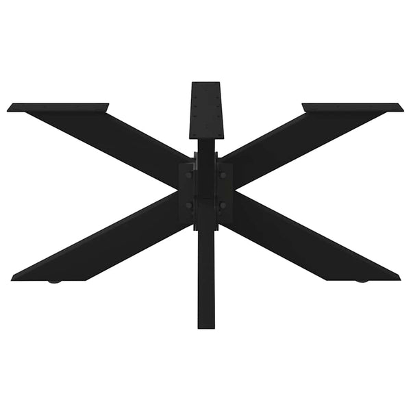 Schwarzes Couchtischbein Spinnenform Stahl