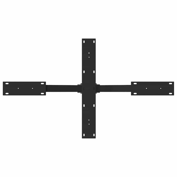 Schwarzes Couchtischbein Spinnenform Stahl