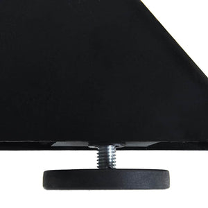 Schwarzes Couchtischbein Spinnenform Stahl