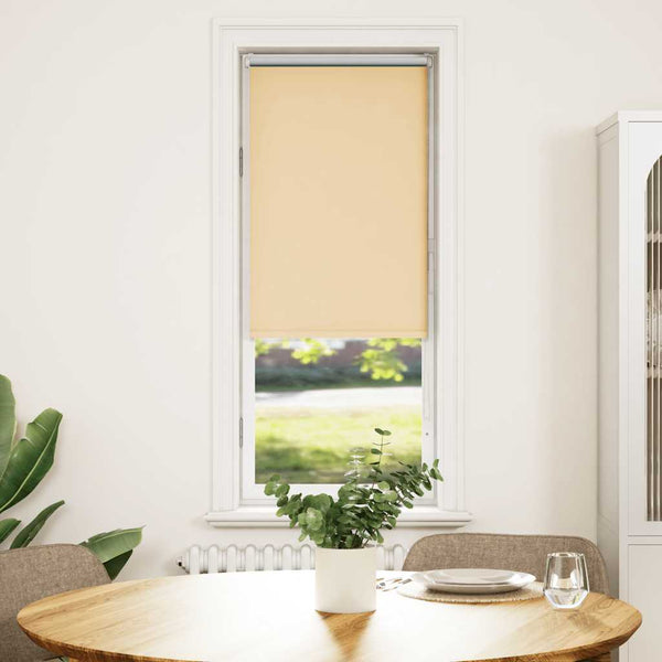 Beige Verdunkelungsrollo 60x130cm