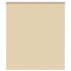 vidaXL Blackout Roller Blind Beige 120x130 cm Fabric Width 116.6 cm