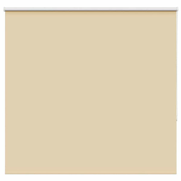 vidaXL Blackout Roller Blind Beige 160x130 cm Fabric Width 156.6 cm