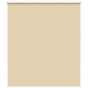 vidaXL Blackout Roller Blind Beige 140x150 cm Fabric Width 136.6 cm