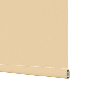 vidaXL Blackout Roller Blind Beige 160x150 cm Fabric Width 156.6 cm