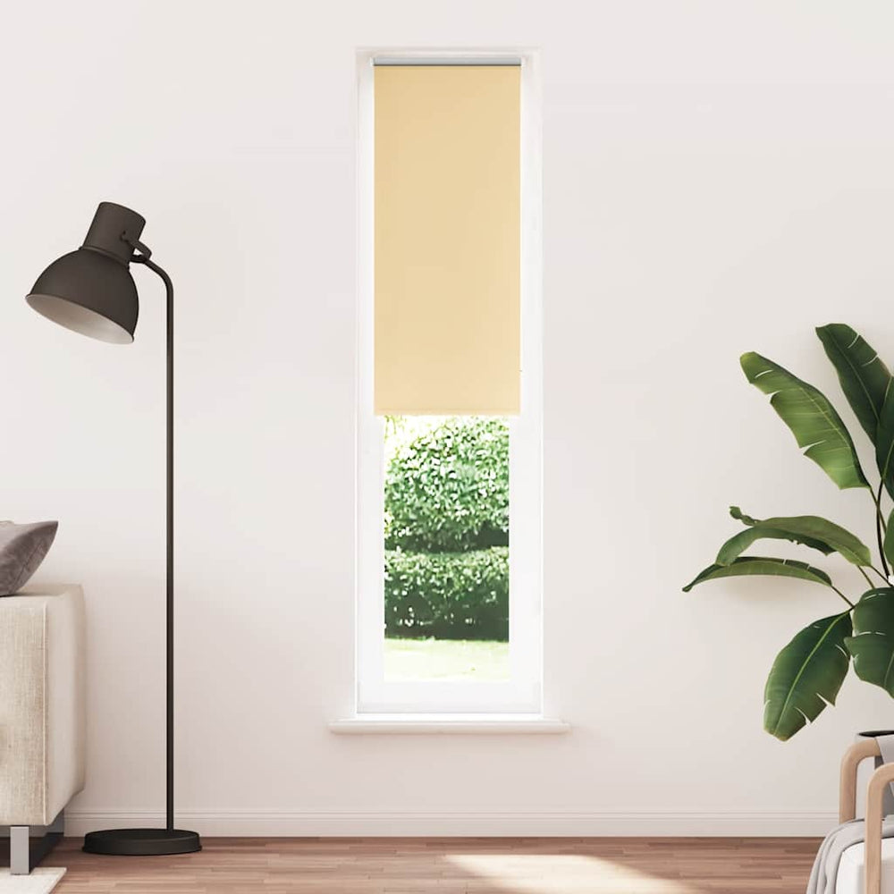 Beige Verdunkelungsrollo 40x210cm