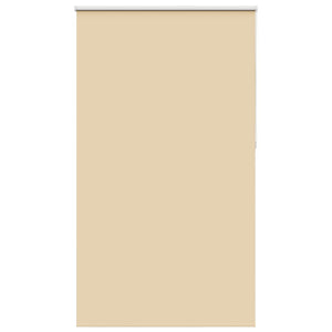 vidaXL Blackout Roller Blind Beige 130x230 cm Fabric Width 126.6 cm