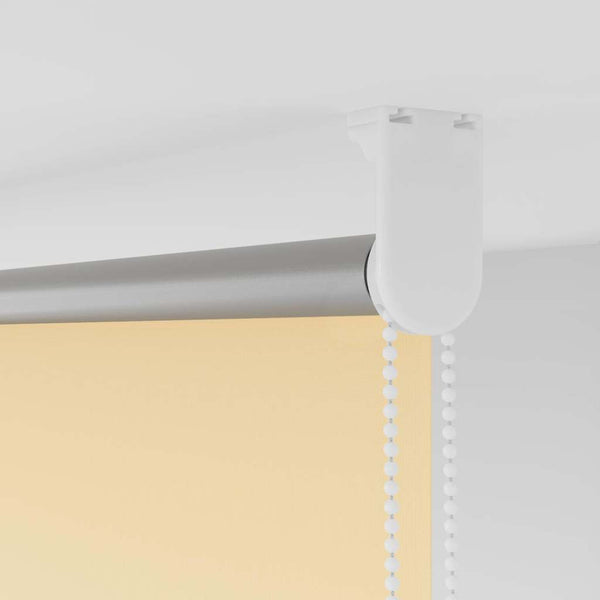 vidaXL Blackout Roller Blind Beige 130x230 cm Fabric Width 126.6 cm