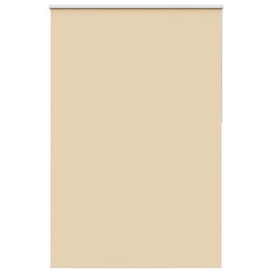 vidaXL Blackout Roller Blind Beige 145x230 cm Fabric width 141.6 cm