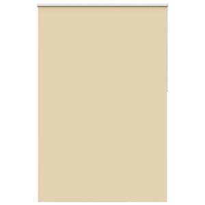 vidaXL Blackout Roller Blind Beige 160x230 cm Fabric Width 156.6 cm